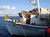 fishing boat in Naxos