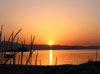 magic sunset in Mikri Vigla Naxos