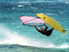 windsurfing in Mikri VIgla Naxos